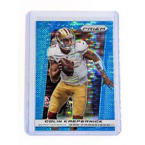2013 Panini Prizm Blue Pulsar Prizm #183 Colin Kaepernick 49ers